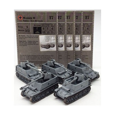 WotC Axis & Allies D-Day Marder II (U) x5 NM
