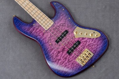 【new】Swing Guitars / Jazz Deluxe 4 Purple 4.39kg【GIB Hyogo】【Plek-adjusted】