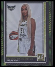 2025 Donruss WNBA #27 DiJonai Carrington Green Laser