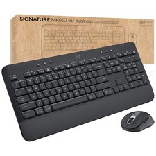 Logitech Signature MK650 Combo for Business Keyboard and Mouse - Graphite