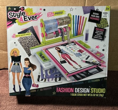 Canal Toys Style 4 Ever Fashion Design Studio, Dress Up, Stencils, Stickers, ...