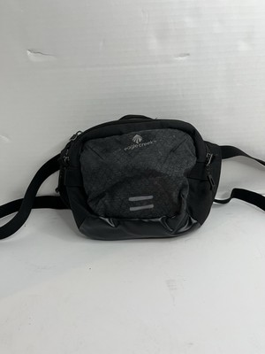 Eagle Creek Travel Gear Fanny Waist Bag Blk Nylon Zipper Dividers