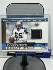 🔥Frank Wycheck / Wesley Walls 2001 Pacific Vanguard Double-Sided Jersey B #13