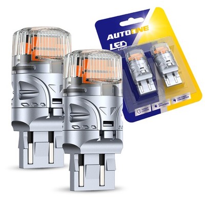7743 7740 LED Turn Signal Golden Light Yellow Bright Super High DRL Low Bean 2Pc