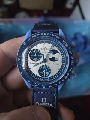Swatch x Omega Moonswatch Mission To The Super Blue Moonphase