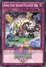 1st Ed And the Band Played On MP15-EN045 Yugioh