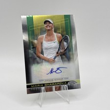 Maria Sharapova Tennis Cards, Rookie Cards and Autographed Memorabilia Guide 5