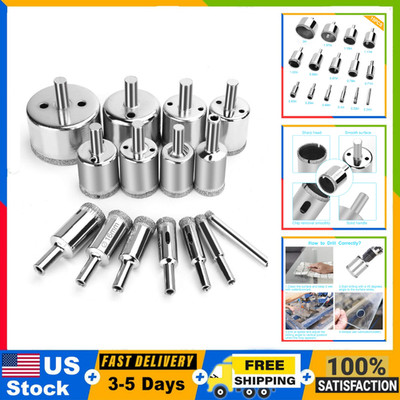 Brocas De Diamante Juego De 15 Brocas Perforadoras De Nucleo Hueco Revestimiento