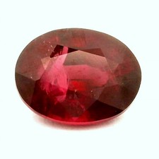 1.22Ct AWESOME VERY RARE 100% NATURAL PINK MALAYA GARNET