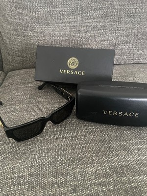 Authentic Versace OVE4459 sunglasses in Black/Dark Grey w/ Original Case