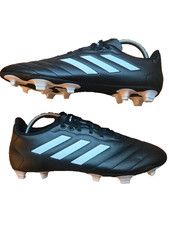 Botas de fútbol Addias Goletto VIII FG para hombre terreno firme moldeadas negras | UK8