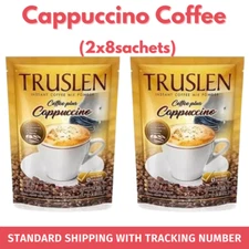 2x Truslen Cappuccino Coffee Plus Instant Coffee Mix Weight Control Healthy Care