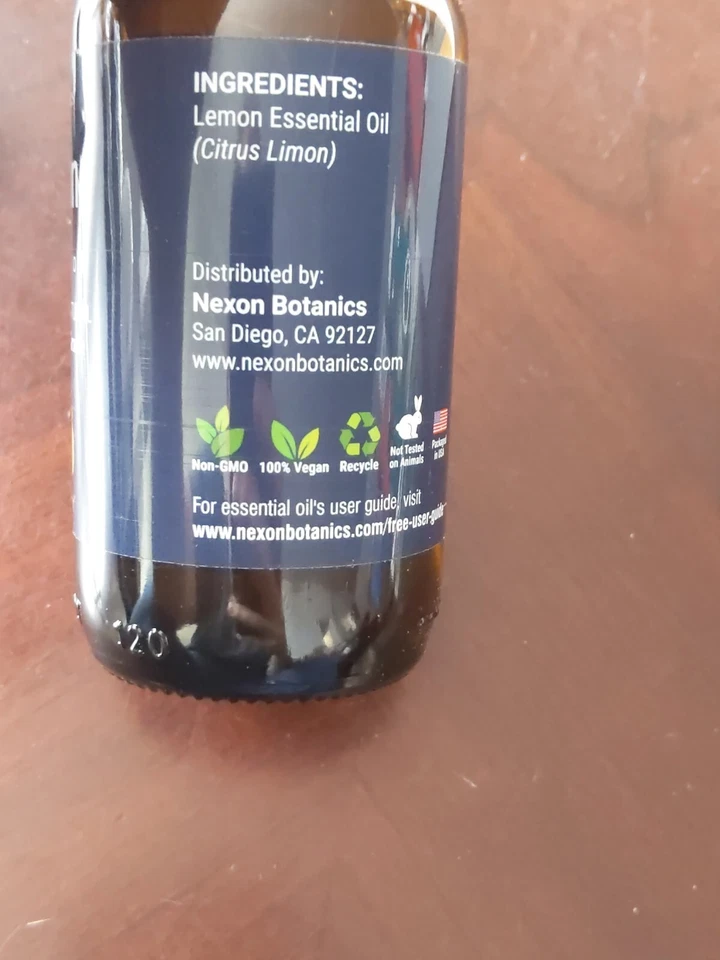 New Lemon Essential Oil 100% Pure Natural Therapeutic Grade 4oz Exp 12-31-25 - Image 2 of 4