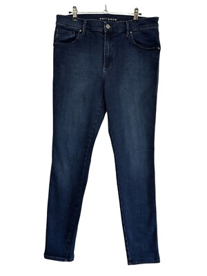 MOTT & BOW MID RISE SKINNY DARK WASH JEANS women s  W32 x L30