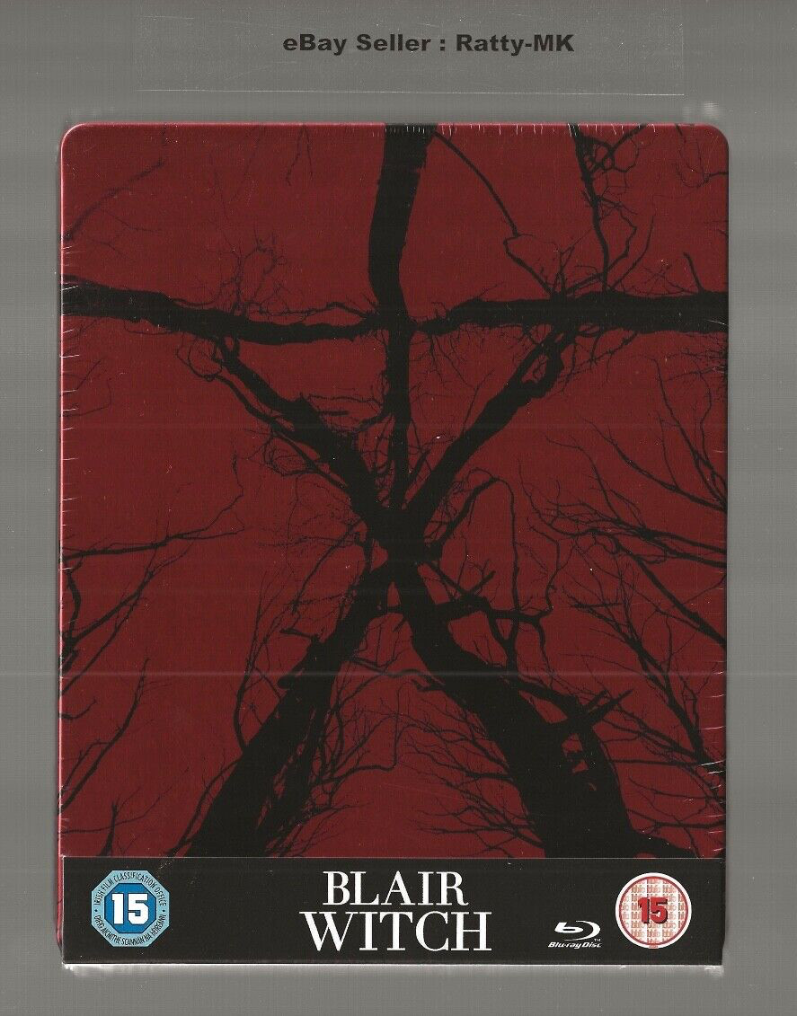 BLAIR WITCH - UK EXCLUSIVE BLU RAY STEELBOOK - NEW & SEALED