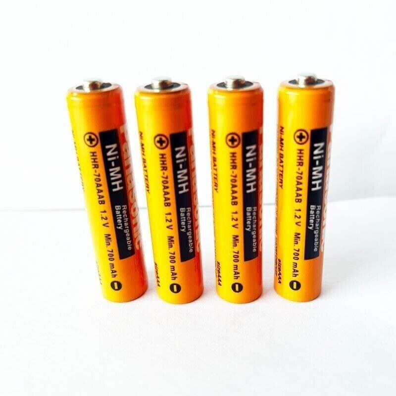 NEW Panasonic NIMH AAA Rechargeable Batteries 550MAH for Cordless
