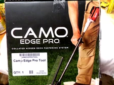 New CAMO Edge Pro Collated Hidden Deck Fastening System Powered By Miwaukee
