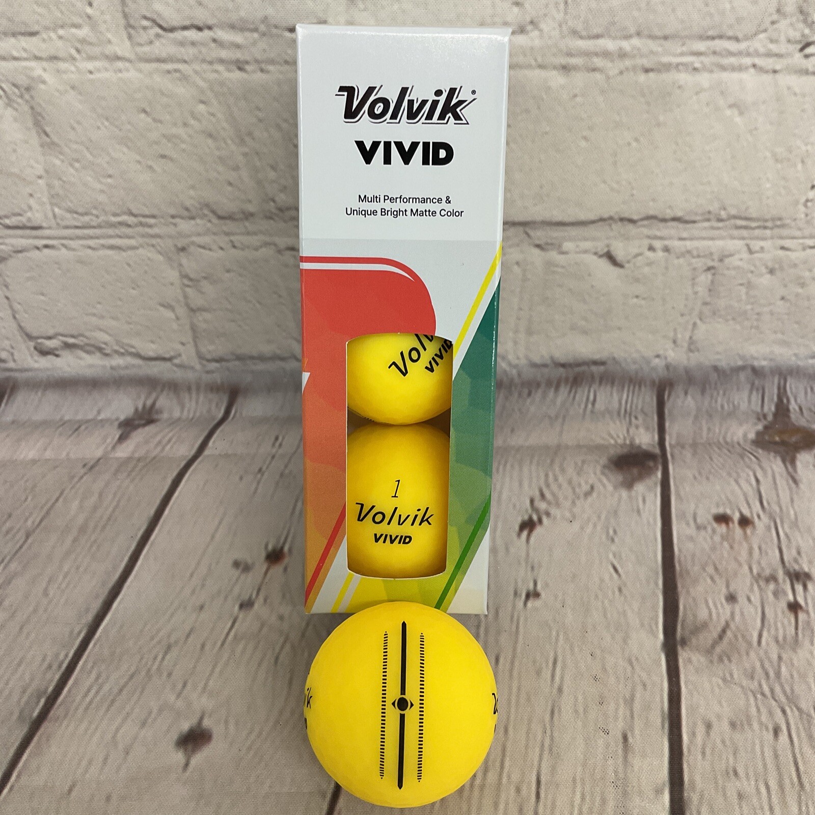 S - 3 Ball Sleeve - Matte Yellow