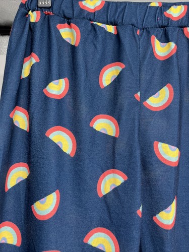 Girls Elastic Waist Rainbow Pajama Pants, Multicolor, Size M (10/12), NWOT - Picture 2 of 6