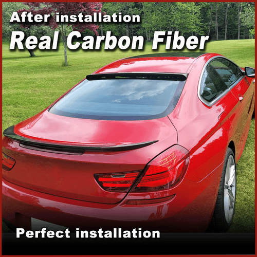 Passt für BMW F13 640i 650i M6 10UP Carbon Heckspoiler Heck Flügel Spoiler Lippe - Picture 4 of 12