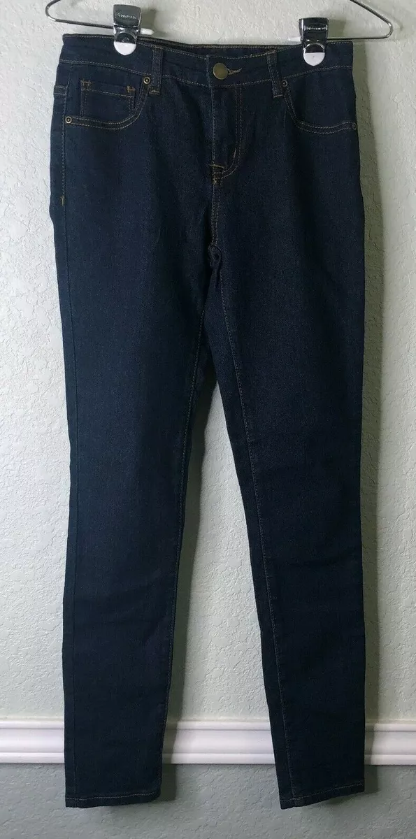 FOREVER 21 Dark Wash Skinny Stretch Jeans Ankle New With Tags Size 25 29
