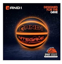 Nitegame LED Light Up Basketball - Impact Activated Glow in The Dark Basketball