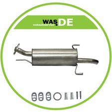 Auspuff Endschalldämpfer Opel Zafira A (F75_) 1.6 1.8 2.2 16V inkl. Montagesatz