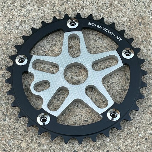 MCS Alloy Chainring & Spider Combo Sprocket BMX Bike Bicycle Sprockets Se Haro - Afbeelding 15 van 15