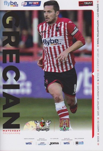 * 2014/15 - EXETER CITY HOME PROGRAMMES - CHOOSE FROM LIST * - Picture 14 of 23