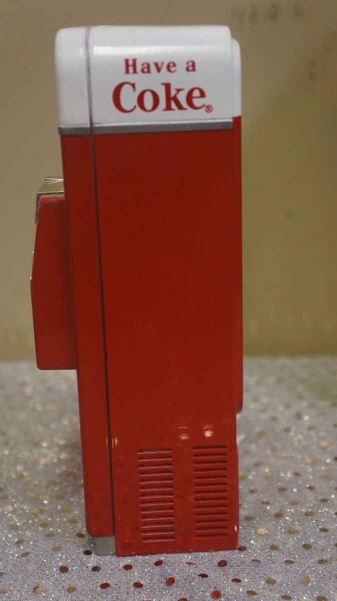 コレクション Coca-Cola Vending Machine Musical Bank Coca Cola Musical Vending Machine Bank - It's The Real Thing