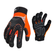 Vgo 1 Pair Heavy Duty Work Gloves,Mechanic Gloves Impact-Absorb (SL8849IP)