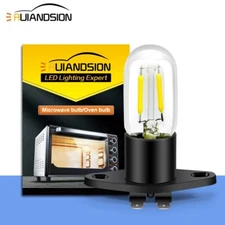 1pc Microwave LED Bulb Z187 Base 110V-130V 25W Replacement Oven Lamp White 6000K