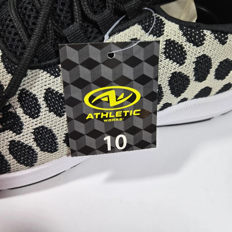 Zapatillas deportivas Athletic Works con estampado de leopardo para mujer talla 10 nuevas Foto 2 de 4
