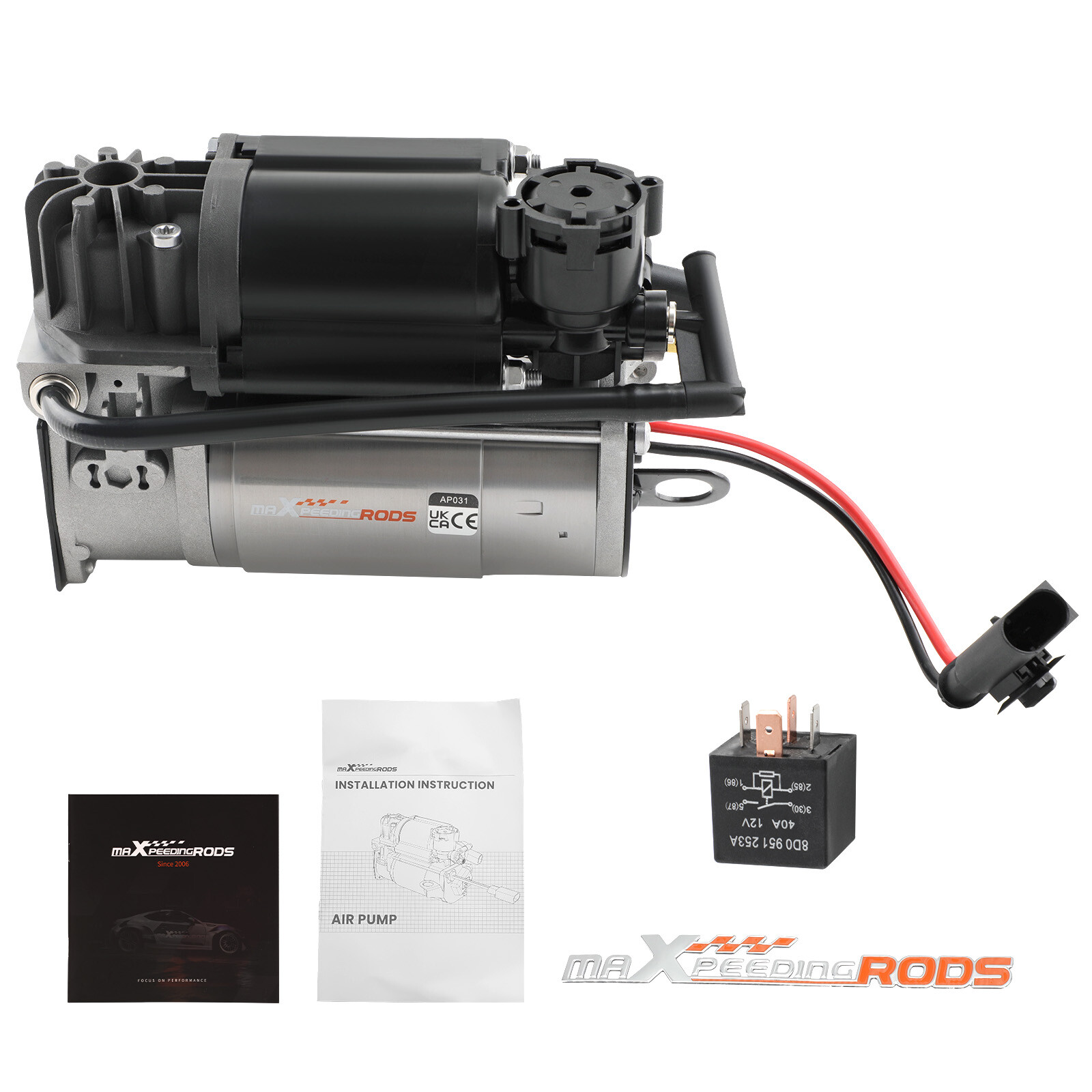 Air Ride Suspension Compressor Pump For Jaguar XJ-Series X350 X358 2004-2010