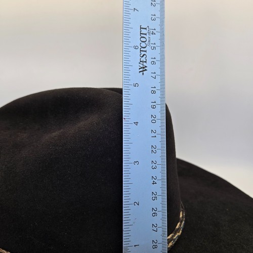 Rodeo King Beaver Quality 5X Size 7 1/4- see tool picture 7 1/8 - Picture 17 of 21