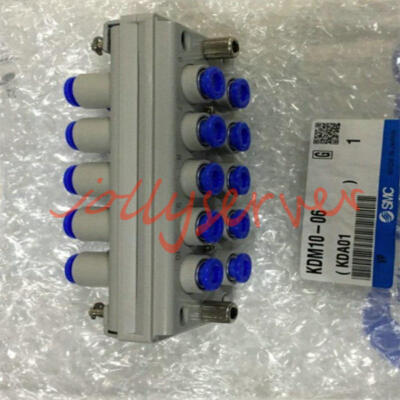 1PCS NEW SMC KDM10-06 Multiple Tube joint