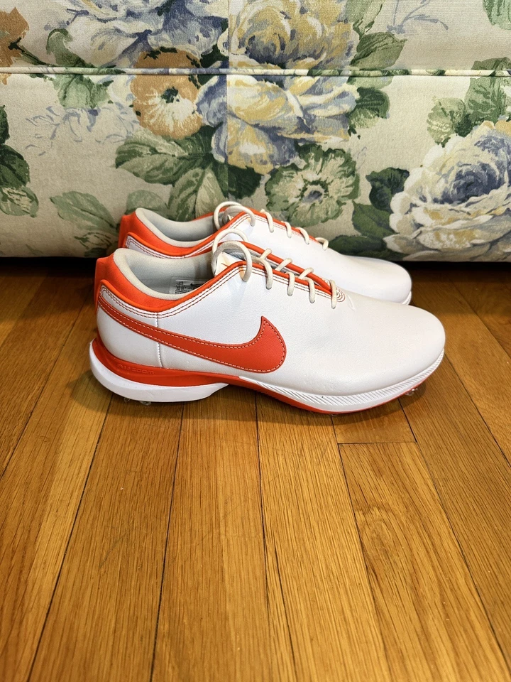 Botines de golf Nike Air Zoom Victory Tour 2 DX6003-189 blanco naranja para mujer talla 9 Foto 3 de 4