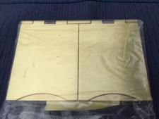 Vintage MK 13 amp 2 Gang Socket Outlet Floor Mounting Hinged Cover New Old Stock