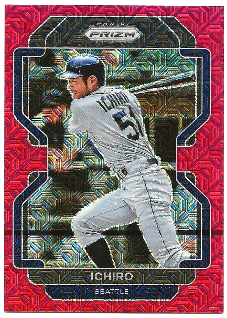 Ichiro 2022 Panini Prizm # 247 Tier 3 Red Mojo 084 / 149 | eBay