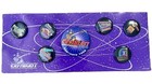 Vtg Disney 7 Button Set Disneyland Cast Member New Tomorrowland Blast Space 98’