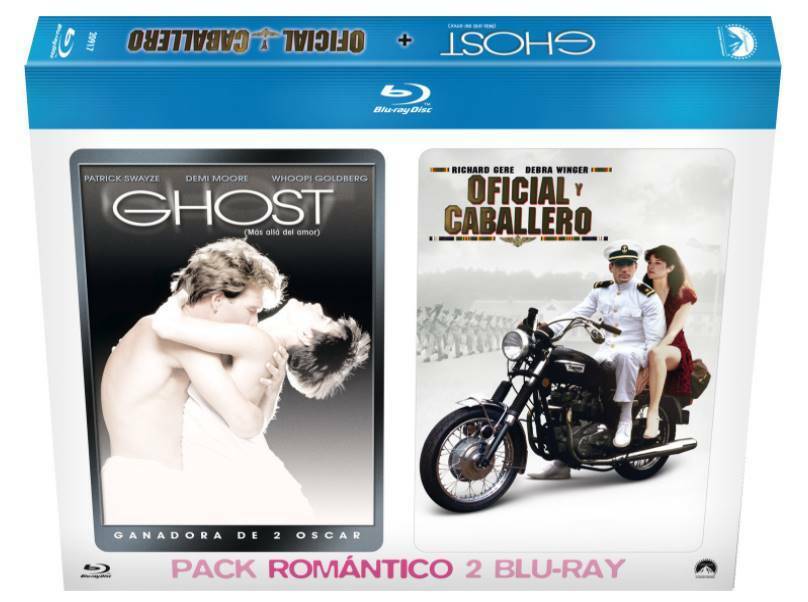 Pack Ghost + Oficial y Caballero Blu-ray (SMS)