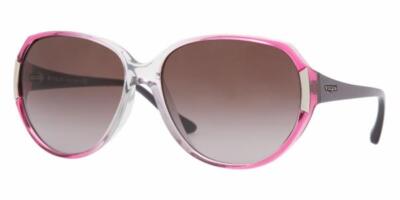 Vogue Eyewear VO2664-S 1861/8H Pink Round Gray Gradient 60mm Women's Sunglasses