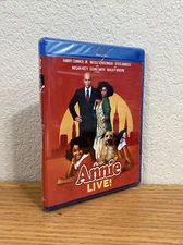 Annie Live! (Blu-Ray, 2022) Harry Connick, Jr. Taraji P. Henson SEALED SEE PICS!