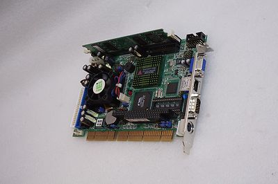 INDUSTRIAL SBC,PC,IPC PCISA-C800EVN-1G-SAM,BIOS:V1.0A CPU 1.0AGHz WORKING FREE