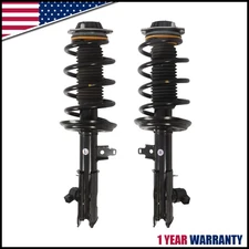 Pair Front Shock Struts & Coils Assembly For 2010-2017 Chevy Equinox GMC Terrain