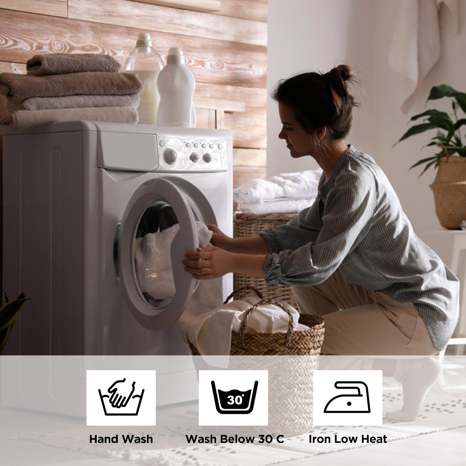 Grey Black Tapestry Wall Hanging 30x40 - Boho Bedroom Decor - Mandala Art