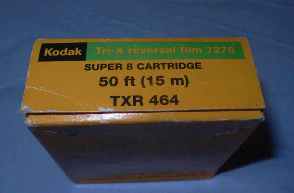 Super 8 Film: Kodak Tri-x Reversal - Black & White Cartridge Film 50ft - Vintage - Image 3 of 4