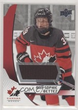 2019 Upper Deck Team Canada Juniors Jersey Ann-Sophie Bettez #50 po4