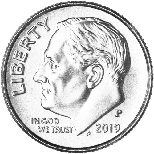 2019 P  Dime 10c Coin from Mint Set