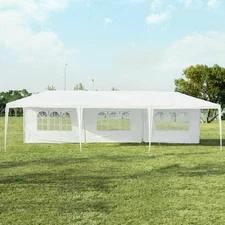 Outdoor 10'x30' Heavy-duty Gazebo Wedding Canopy Party Pavilion
